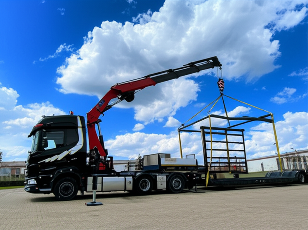 Rentra de grúas industriales, renta de grúas articuladas, renta de grúas hiab.