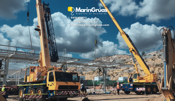 El Rol de las Grúas en la Instalación y Mantenimiento de Maquinaria de Alto Valor
