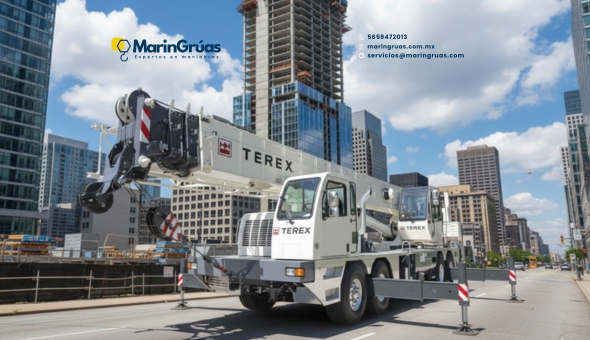 Grúas Telescópicas Terex: Poder y Adaptabilidad