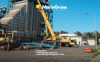 Renta de Grúas Industriales en Durango para Mantenimiento de Plantas Industriales: Maniobras Seguras de Equipos Pesados