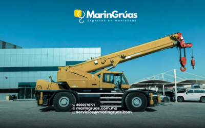 Renta de Grúa Kato Todo Terreno en Pátzcuaro para el Montaje de Equipos Industriales