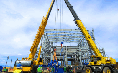 Grúas en la Industria de la Construcción: Clave para el Éxito en Grandes Proyectos