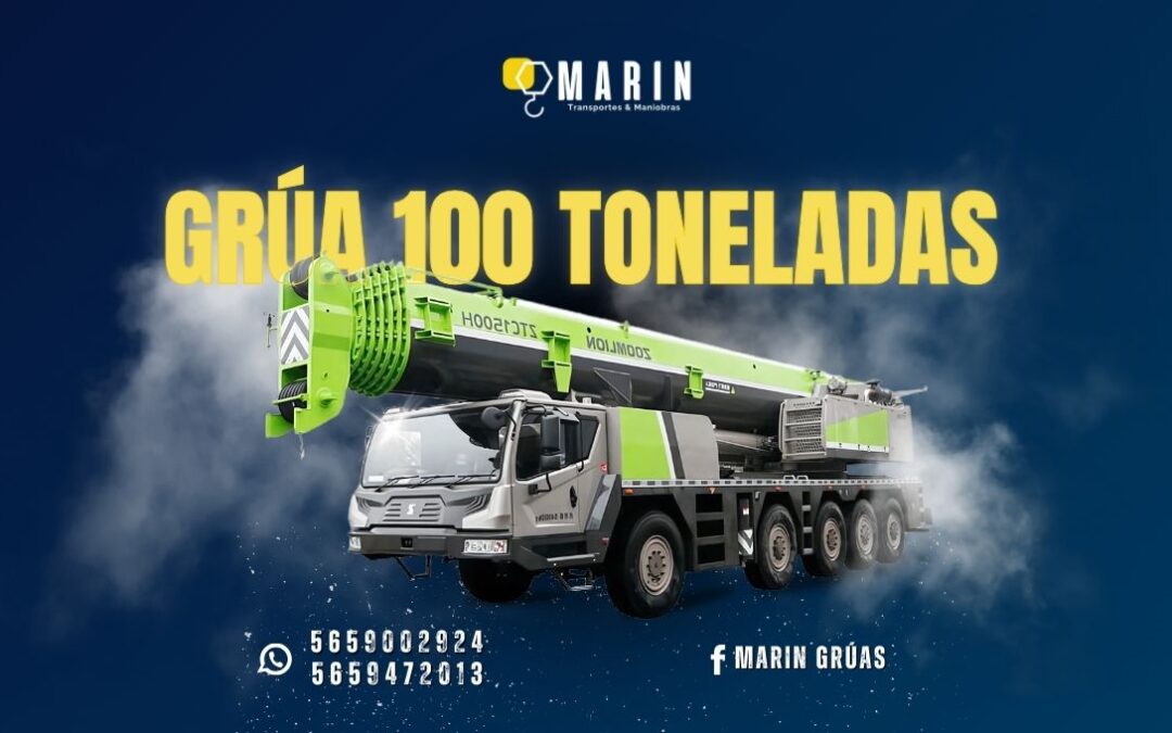 Grúas de 100 Toneladas: La Clave para la Construcción Modular y de Prefabricados