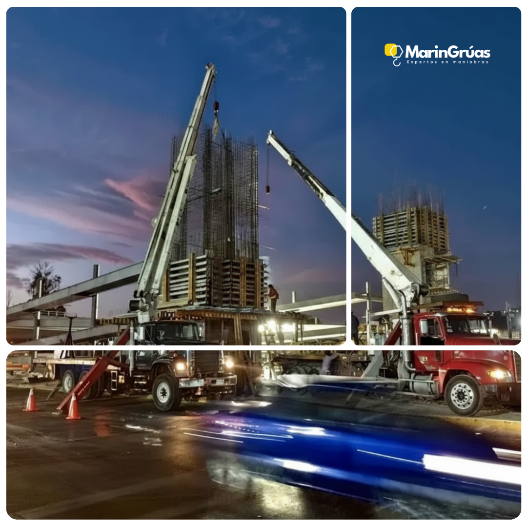Renta de grúas industriales y equipos de alta capacidad