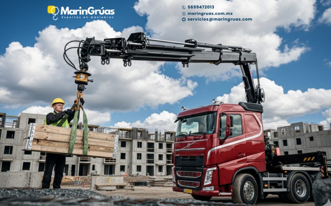 Grúas HIAB: Su Rol Estratégico en Entregas Pesadas