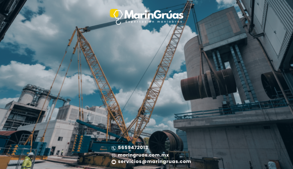 Grúas Industriales en Hidalgo: El Papel Crítico en las Cementeras 🏭