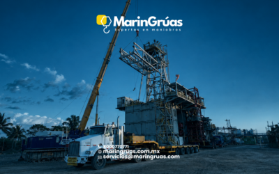 Renta de Grúa Industrial en Playa del Carmen para Proyectos de Infraestructura Industrial Pesada