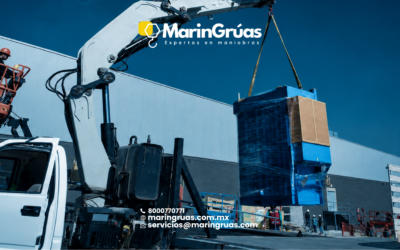 Renta de Grúa Industrial en Puerto Vallarta para Descarga de Contenedores