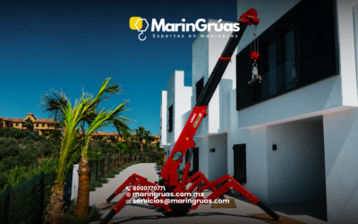 Renta de Grúa Araña en Querétaro para Maniobras en Espacios Reducidos
