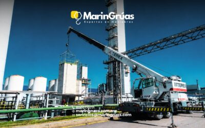 Renta de Grúa Sobre Camión en Ciudad Victoria para el Posicionamiento de Estructuras Metálicas
