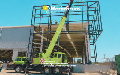 Renta de Grúa Telescópica en Tuxtla Gutiérrez para el Montaje de Estructuras Metálicas: ¿Cómo se Construye una Nave Industrial?