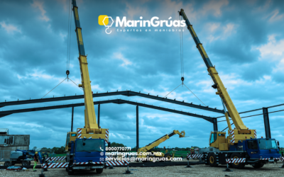 Renta de Grúas Industriales en Guanajuato para Maniobras de Izaje Compartido